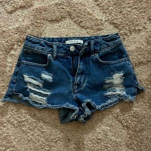 PACSUN blue jean shorts size 22